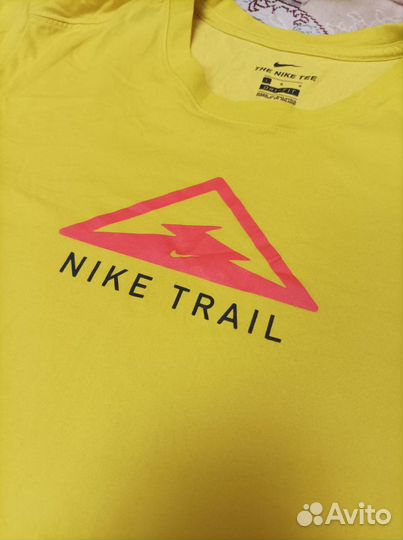 Футболка nike trail оригинал big logo