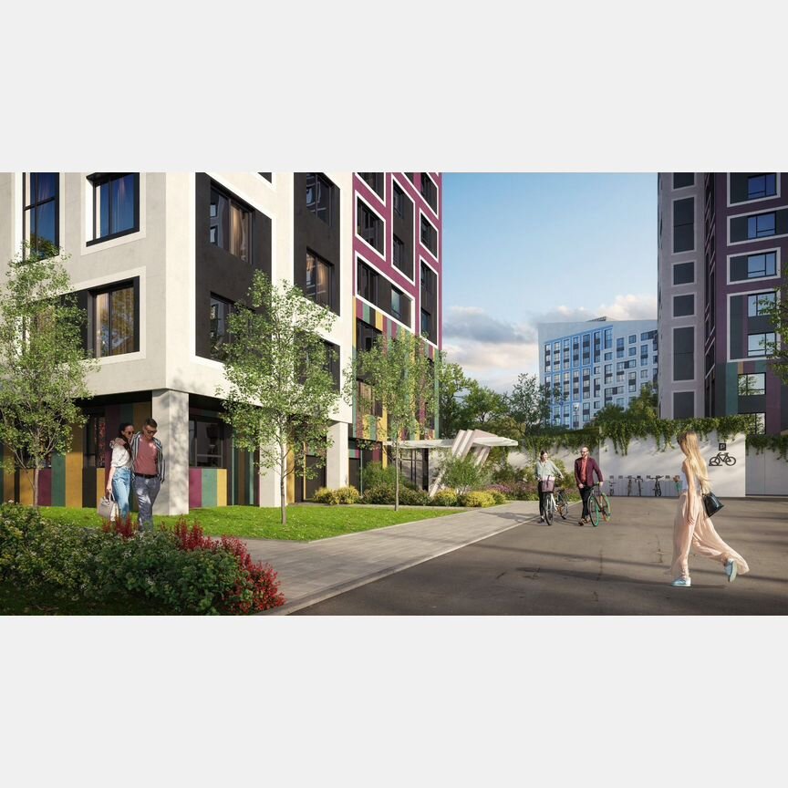 3-к. квартира, 67,8 м², 15/22 эт.