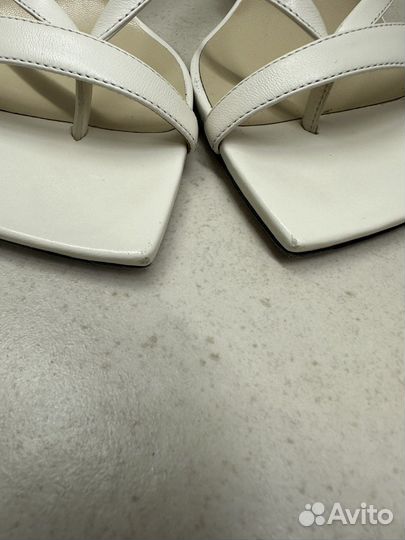 Шлепанцы женские кожаные jimmy choo