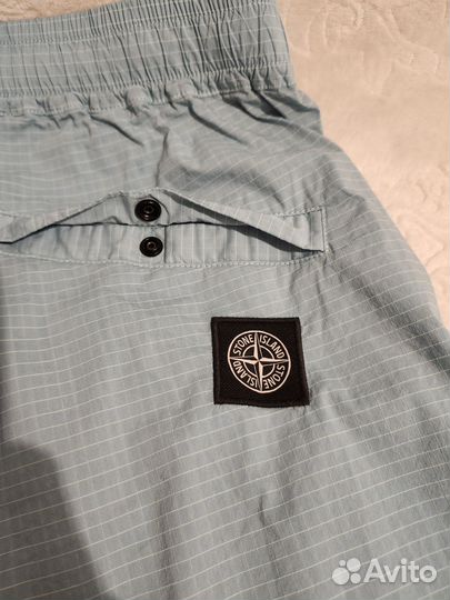 Шорты Stone Island Nylon Ripstop Bermuda Pants