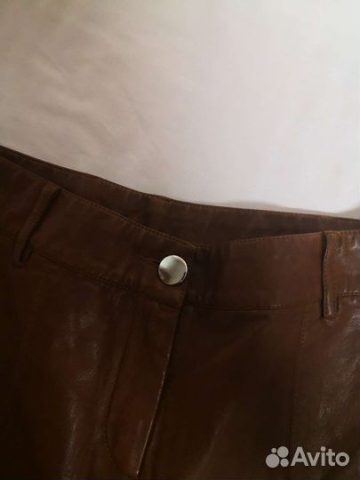 Шорты женские кожаные