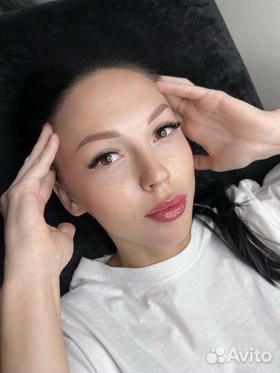 Перманентный макияж бровей, век, губ. татуаж