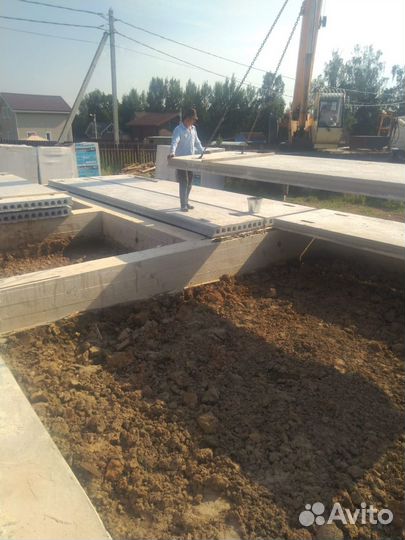 Заливка фундамента бетонные работы