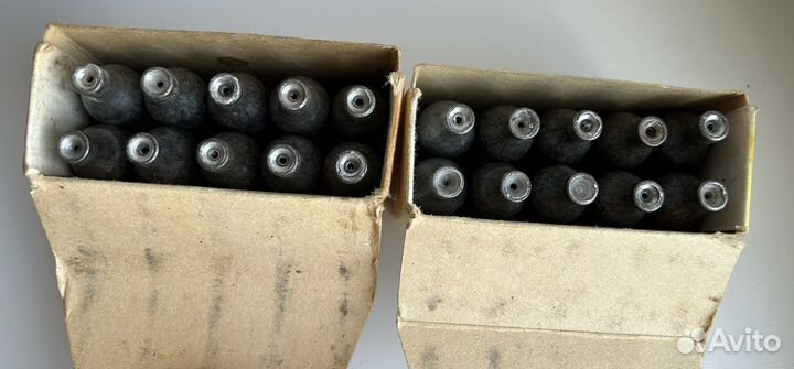 Баллончики для сифона СССР (для газации воды)