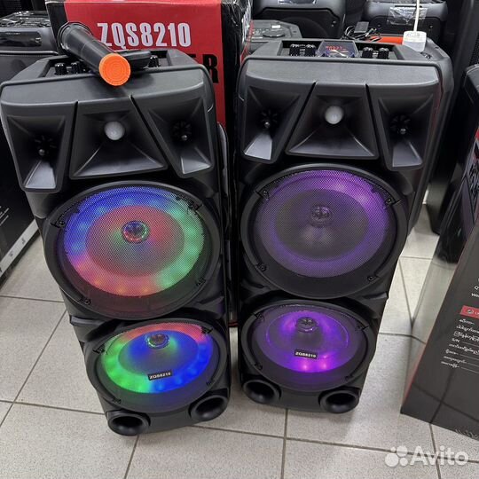 Блютуз колонка ZQS-8210