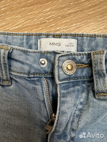 Джинсы для девочки mango kids