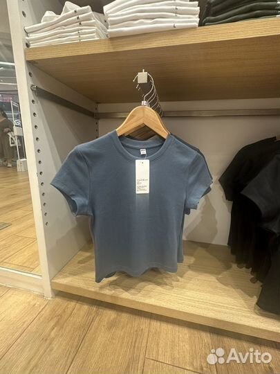 Uniqlo Мини-футболка с короткими рукавами