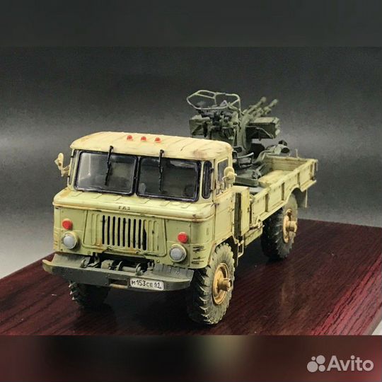 Газ-66 II Рос автомобиль,модель Трумпитера 1017