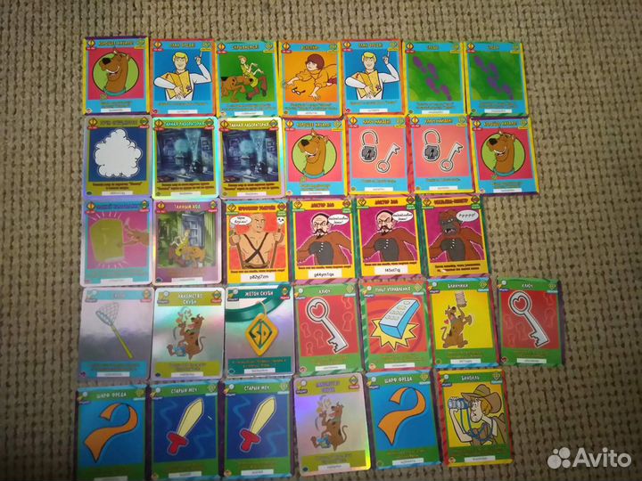 Скуби Ду (карточки)