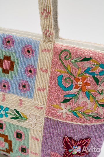 Сумка бисерная винтаж