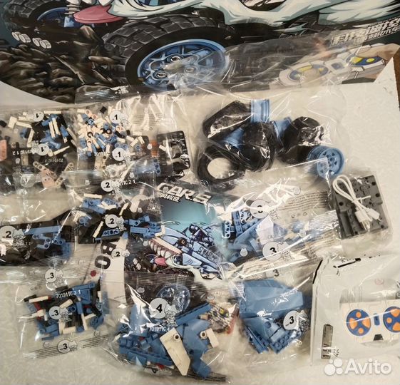 Конструктор Sembo Спорткар Гигантская акула