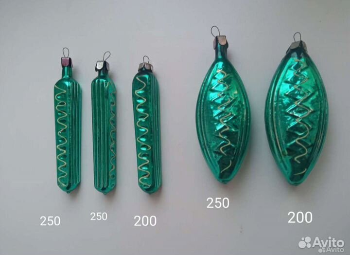 Елочные игрушки СССР