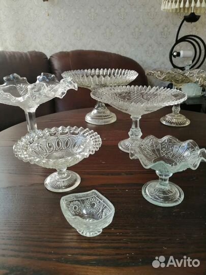 Антикварные вазы, ажурный край, царская Россия