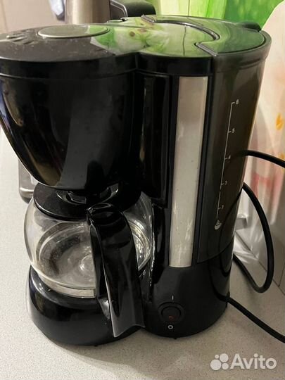 Кофеварка и сенсорный электрочайник