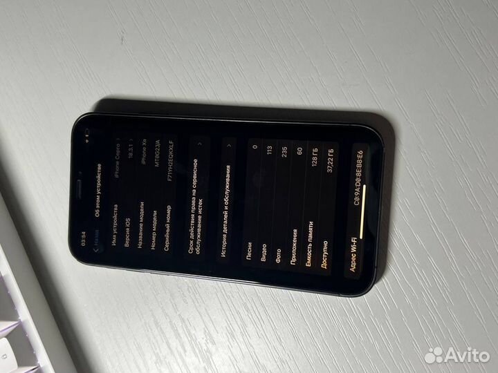 iPhone xr в корпусе 15 pro бу 128гб