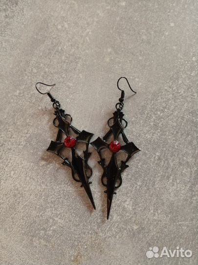 Серьги бижутерия