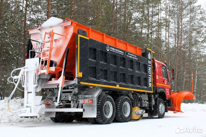 Кдм на базе самосвала Howo ZZ3327