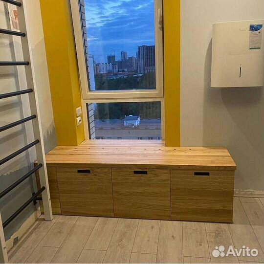 Подоконники из массива