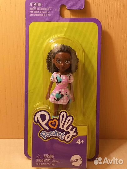 Polly Pocket Африканка в упаковке новая