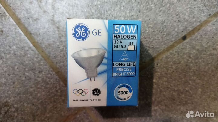 Лампа галогеновая Gu5. 3, 12V, 50W