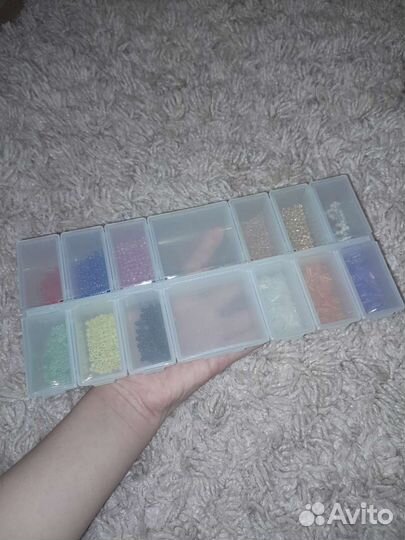 Коробка для бисера с наполнением