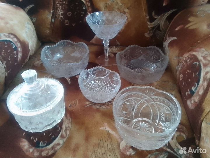 Ваза хрустальная СССР