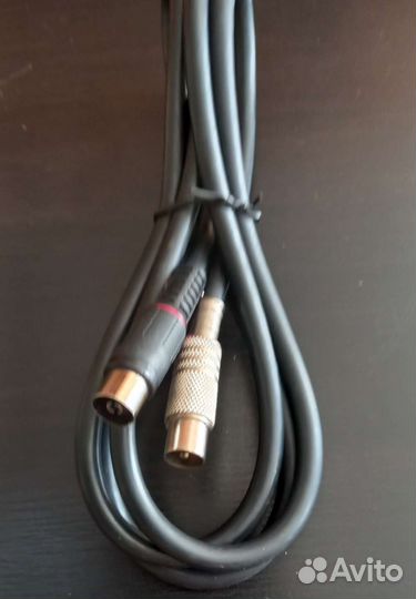 Антенные кабели для тв разной длины, новые и б/у