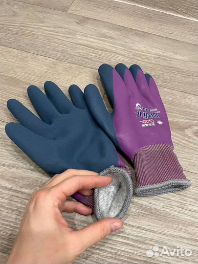 Перчатки до -30, утепленные, водонепроницаемые