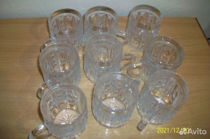 Кружки хрустальная