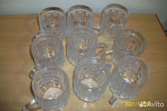 Кружки хрустальная