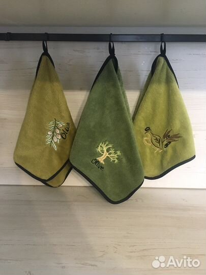 Кухонные полотенца набор 6 шт