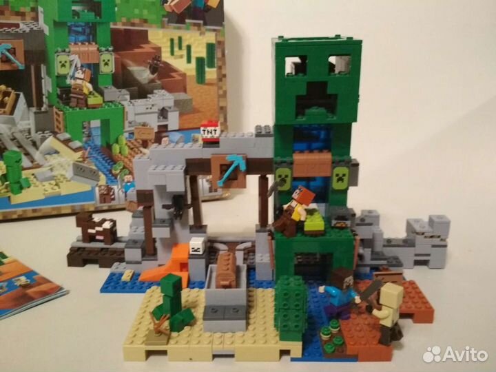 Лего Майнкрафт Шахта Крипера