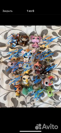 Littlest pet shop lps игрушки