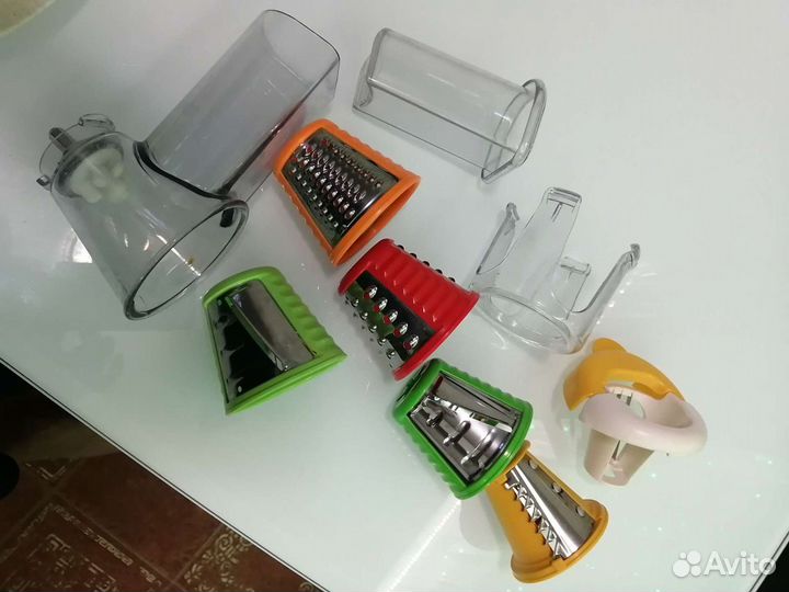 Набор насадок на электромясорубку moulinex, новый