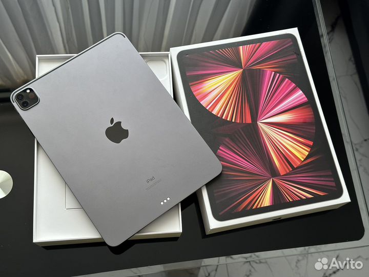 iPad Pro 11 M1 (2021) 128Gb Wi-Fi Gray б/у 8 мес