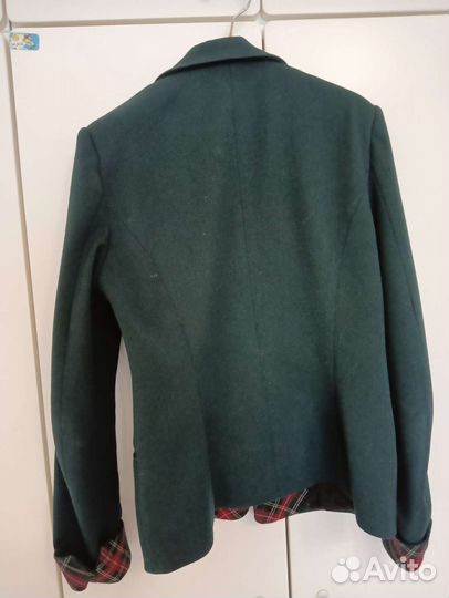 Школьная форма Пиджак зелёный для девочки