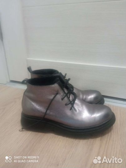 Ботинки демисезонные женские натуральная