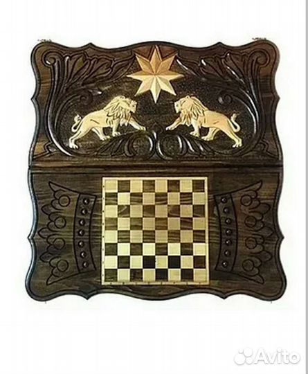 Нарды ручной работы резные