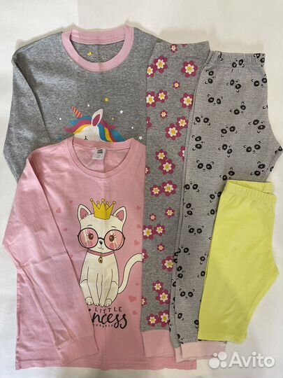 Пакет вещей на девочку 116-128