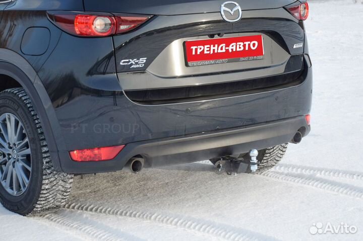Фаркоп для mazda CX-5 с 2012+, съемный квадрат