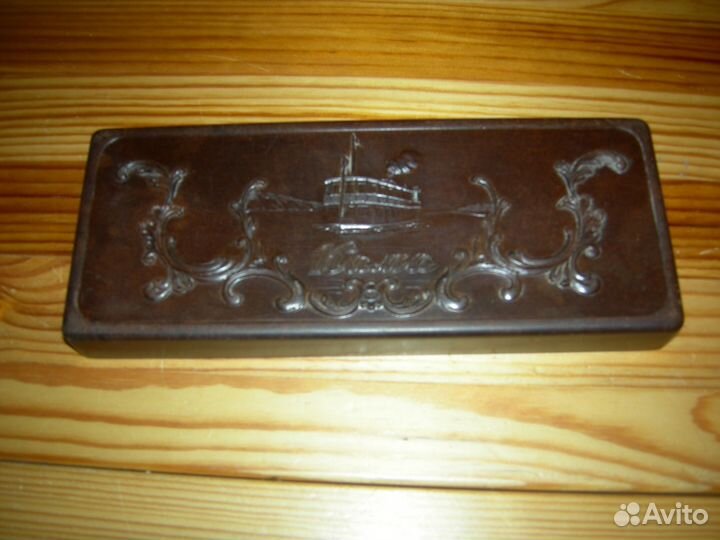 Крышка карболит СССР Кама клеймо зис 19 нкап 50-Е