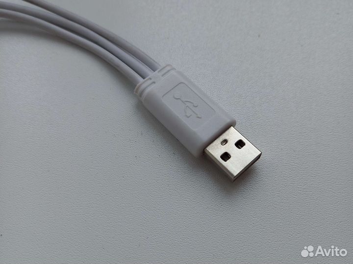 Кабель для зарядки разных устройств через USB