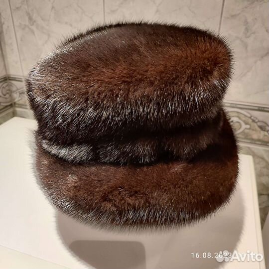 Шапка из норки женская новая
