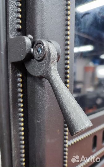 Везувий В8 отопительная печь буржуйка со стеклом