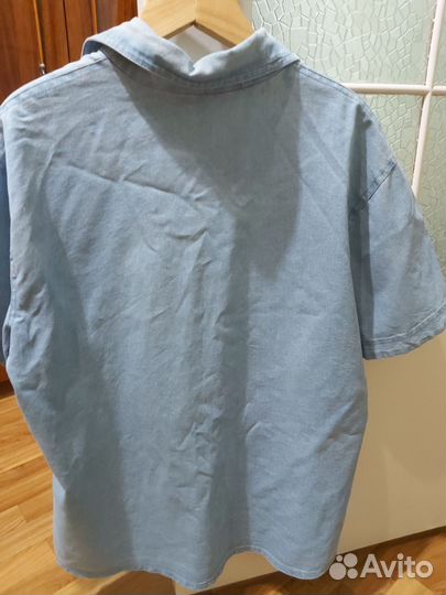 Рубашка джинсовая женская 52 54