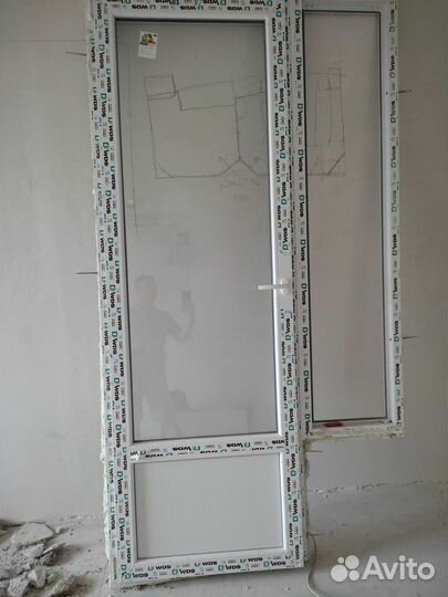 Пластиковые двери