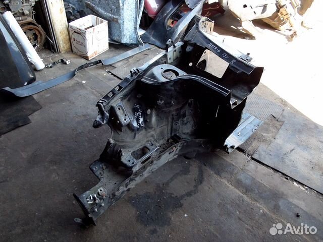 Лонжерон передний правый,левый Джетта 6