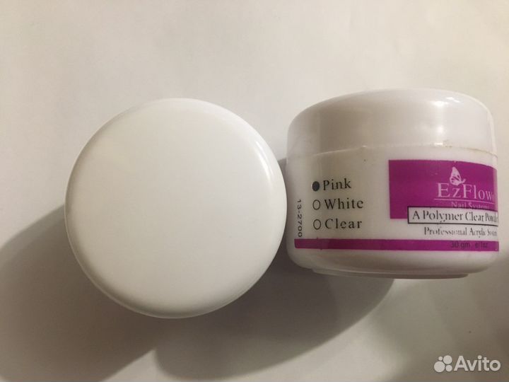 Акриловая пудра для наращивания ногтей