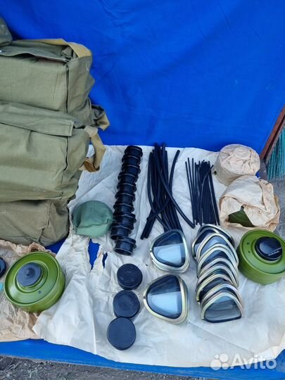 Противогаз армейский противогаз новый