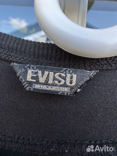 Винтажное худи Evisu со съемным капюшоном